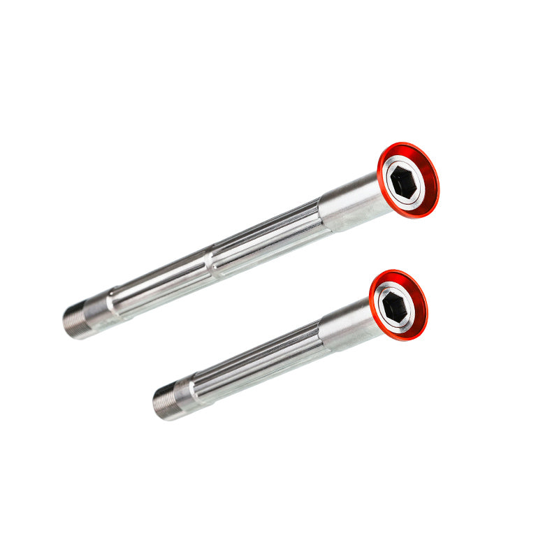 Chaser Ultralight Titanium Thru Axle Set | For SEKA Spear & Exceed Road Bikes (34g)