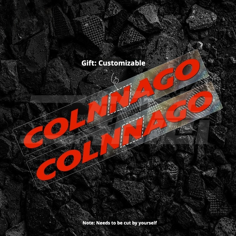 Colnago V4RS Road Bike Frame Logo Decal – Down Tube Color Change Sticker