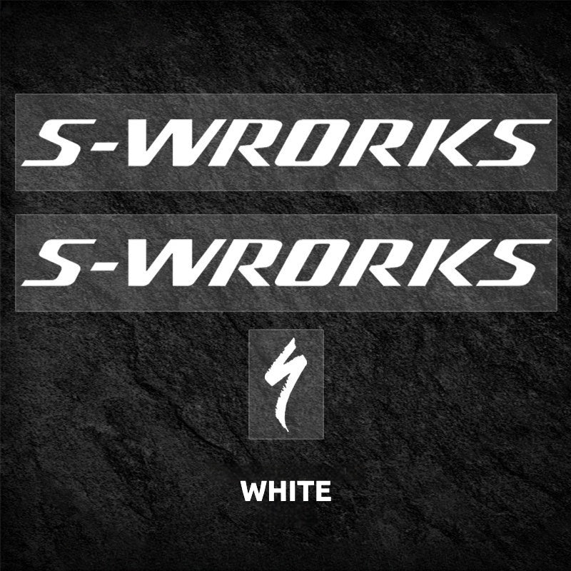 S-Works Evade 3 Helmet Decal Sticker Kit for Specialized Road Bike Helmet Logo Color Change