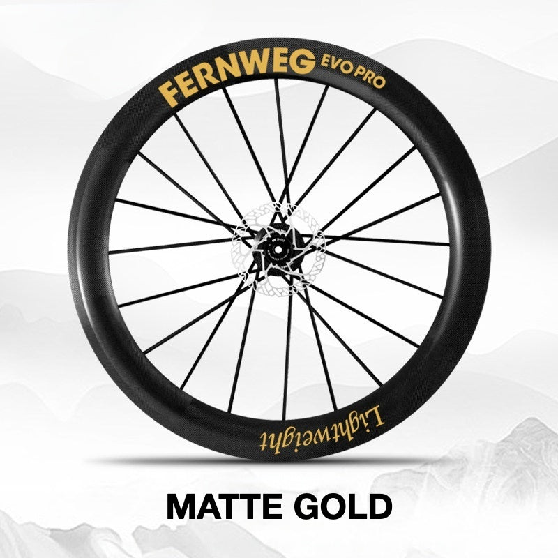 Lightweight Fernweg EVO Pro 63 Wheel Decal Sticker Kit – Logo Cover & Color Change
