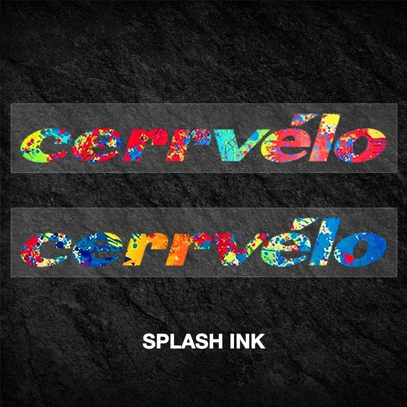 Custom OEM Logo Decals for 2026 Cervélo S5 Road Bike Frame | Waterproof Overlay Stickers