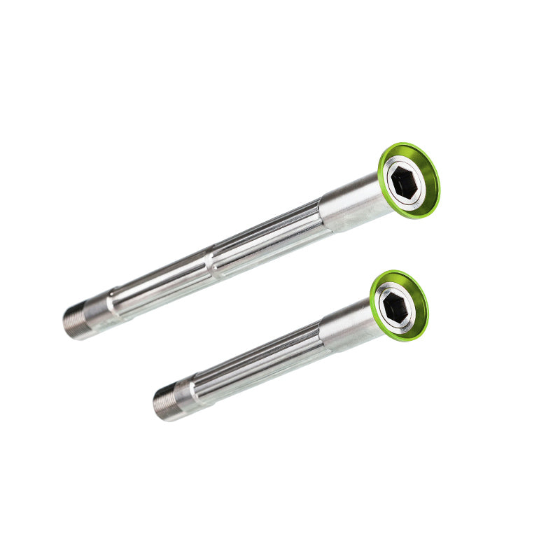 Chaser Ultralight Titanium Thru Axle Set | For SEKA Spear & Exceed Road Bikes (34g)
