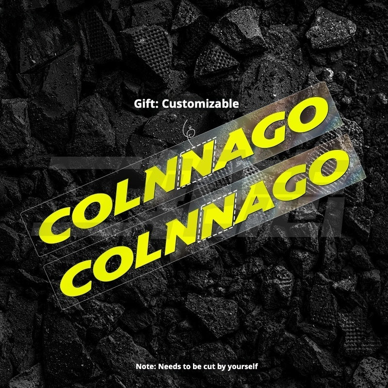 Colnago V4RS Road Bike Frame Logo Decal – Down Tube Color Change Sticker