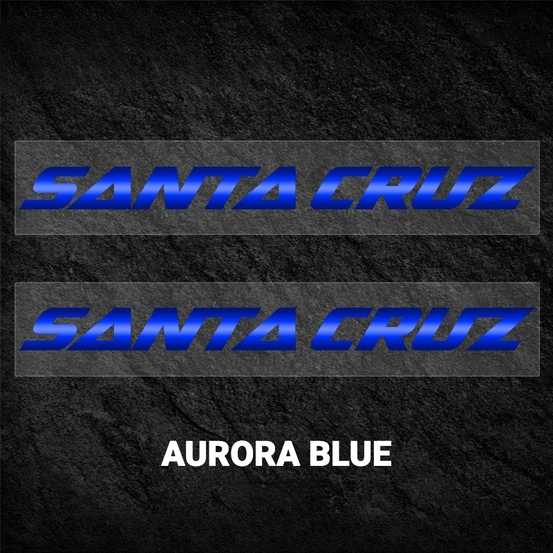 SANTA CRUZ 5010 Frame Logo Decal Kit | Custom Color Change Trail MTB Sticker
