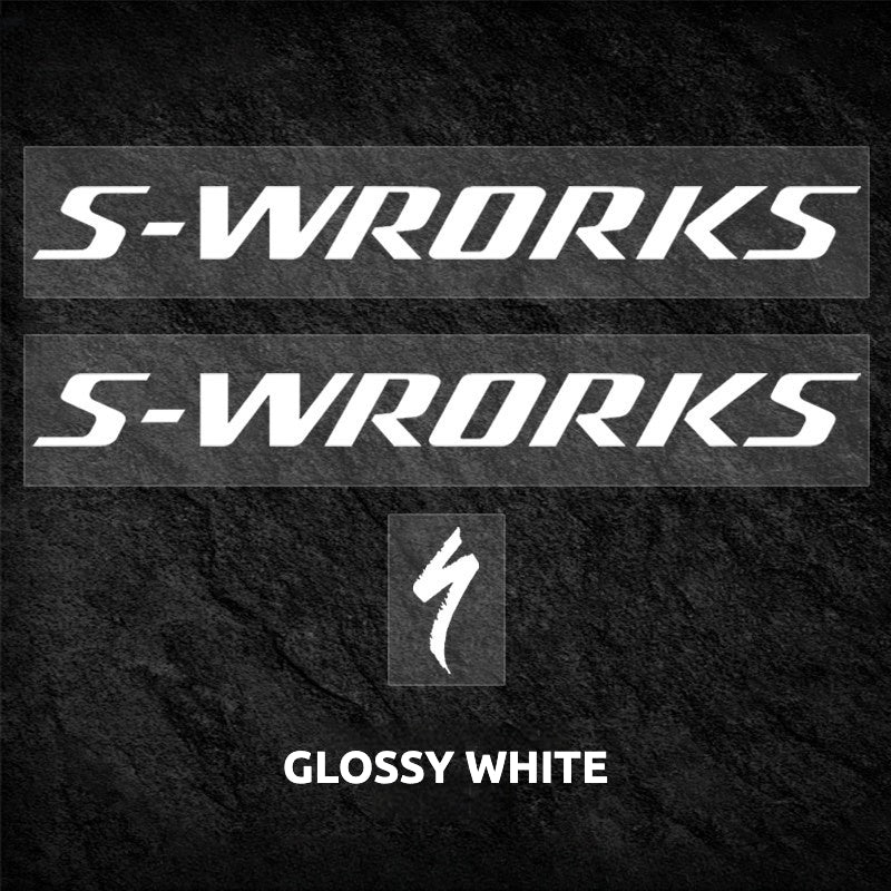 S-Works Evade 3 Helmet Decal Sticker Kit for Specialized Road Bike Helmet Logo Color Change