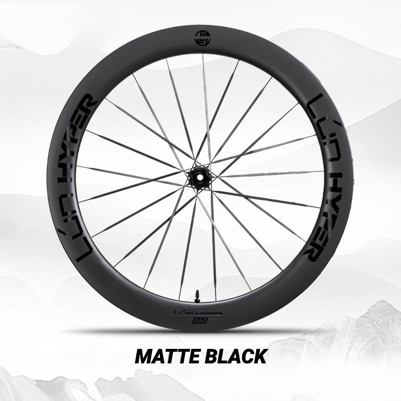 Infinity Logo Decals for Lún HYPER 5 D60 Gen 5 Wheelset | Waterproof Rim Overlay Stickers(Complete Decal Set for Two Wheels + Spare Decals Included)