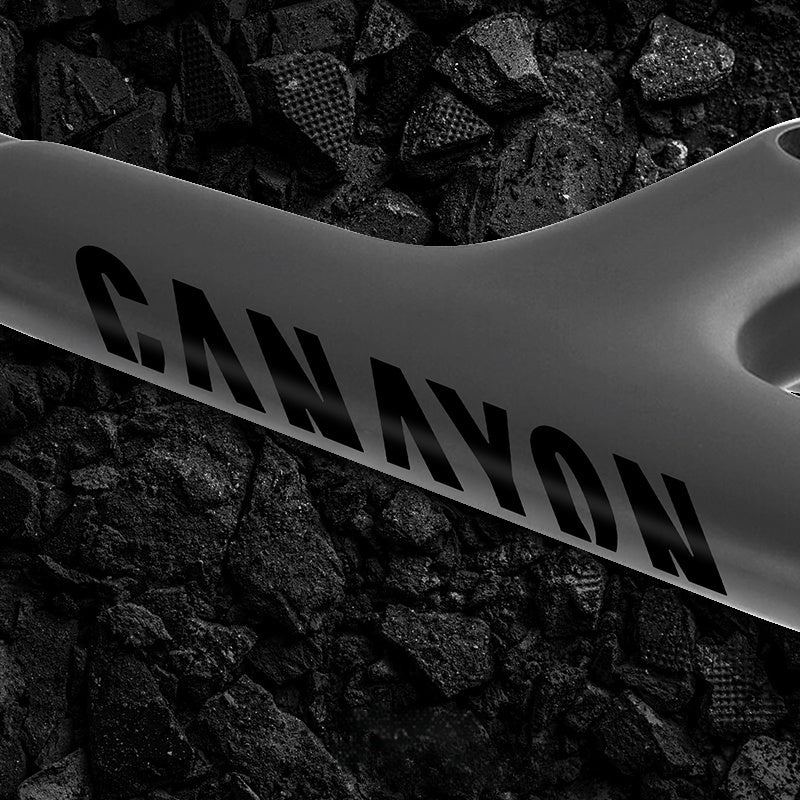 Canyon AEROAD CF SLX 8 Road Bike Handlebar Logo Stickers | Waterproof Color Change Decals