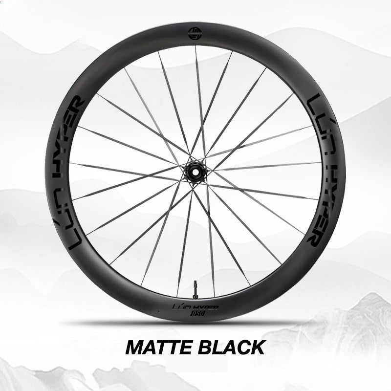 Infinity Logo Decals for Lún HYPER 5 D50 Gen 5 Wheelset | Waterproof Rim Overlay Stickers(Complete Decal Set for Two Wheels + Spare Decals Included)