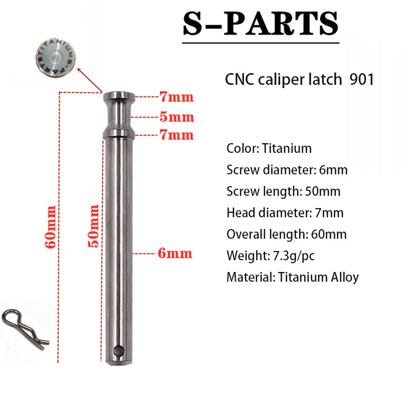 S-parts brebo 901 fermo pinza FR6 F101 in lega di titanio grande fermo granchio Stan