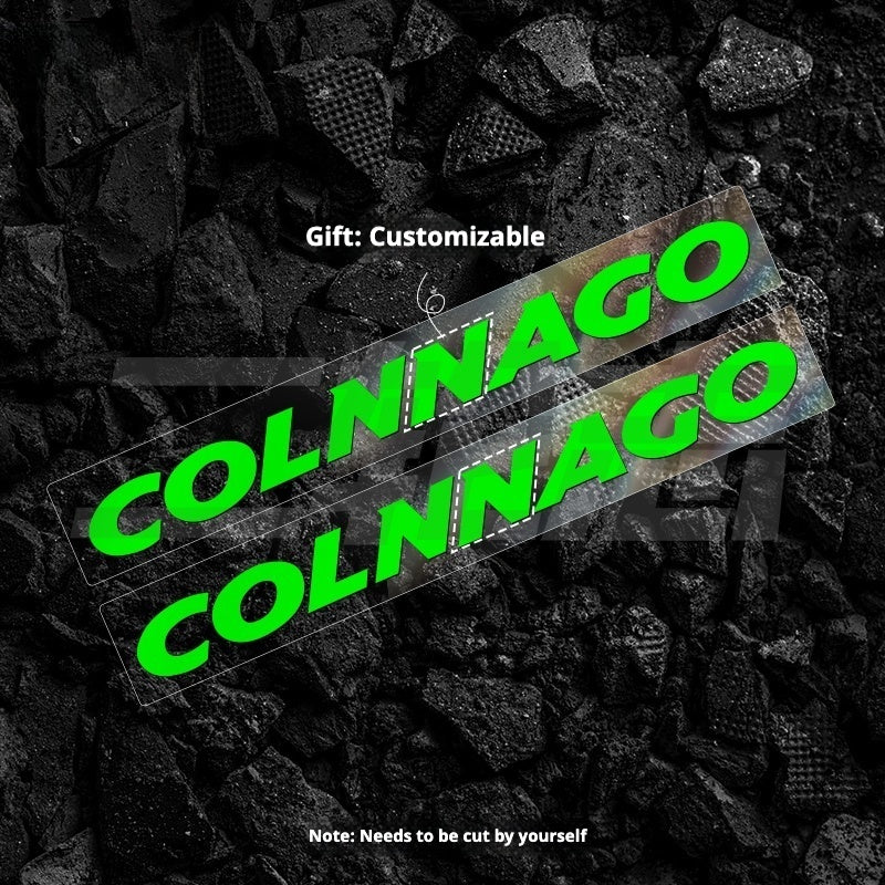 Colnago V4RS Road Bike Frame Logo Decal – Down Tube Color Change Sticker