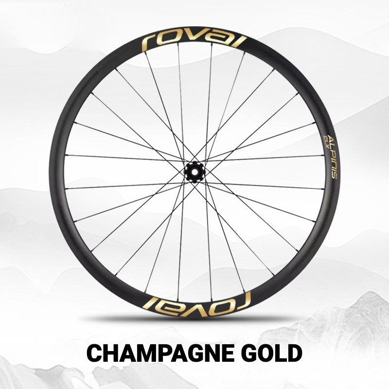 Roval Alpinist Carbon Wheel Decals | Custom Logo Color Change Stickers for Specialized Wheels