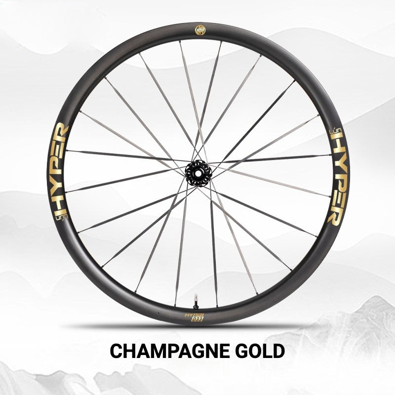 Infinity Logo Decals for Lún HYPER 3 D33 Gen 3 Wheelset | Waterproof Rim Overlay Stickers(Complete Decal Set for Two Wheels + Spare Decals Included)