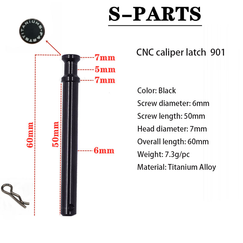 S-parts brebo 901 fermo pinza FR6 F101 in lega di titanio grande fermo granchio Stan