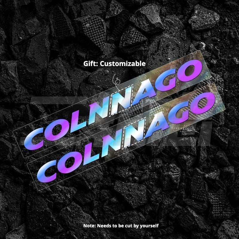 Colnago V4RS Road Bike Frame Logo Decal – Down Tube Color Change Sticker
