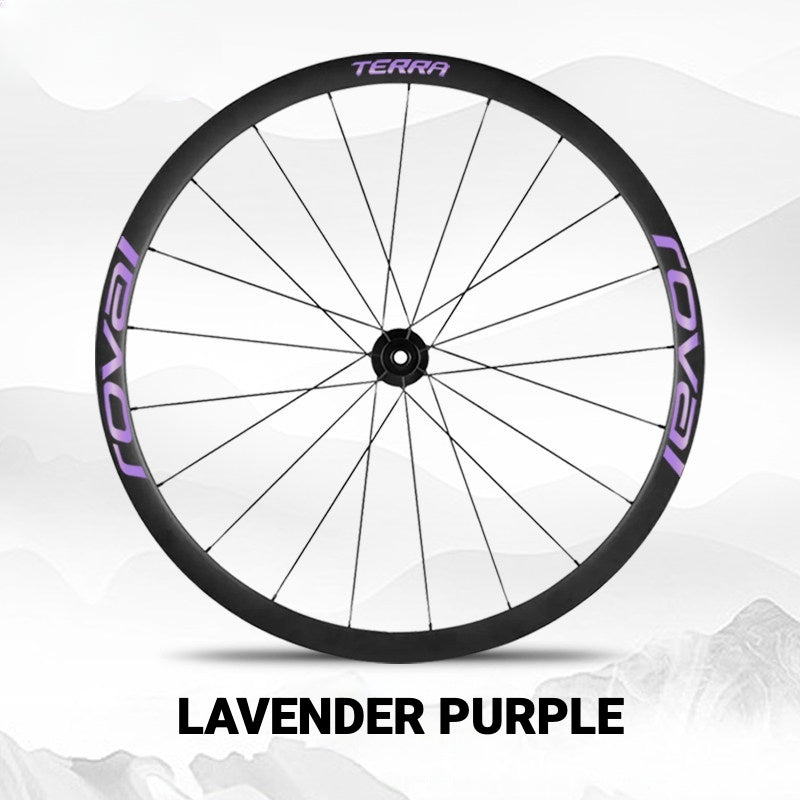 ROVAL TERRA Wheel Decal Kit | Custom Color Logo Stickers for Gravel & Road Bike Wheels
