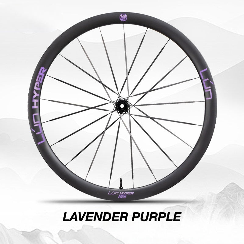 Infinity Logo Decals for Lún HYPER 5 D40 Gen 5 Wheelset | Waterproof Rim Overlay Stickers(Complete Decal Set for Two Wheels + Spare Decals Included)