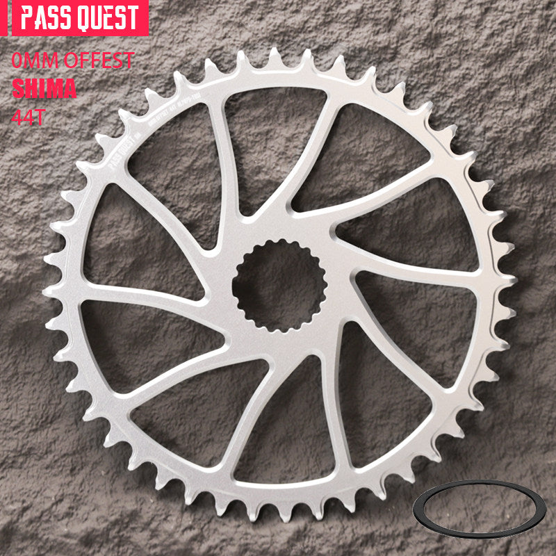 PASS QUEST Shimano Direct-Mount Narrow-Wide Chainring | M6100 M7100 M8100 M9100 | 0mm Offset