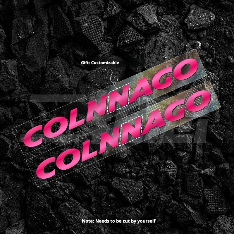 Colnago V4RS Road Bike Frame Logo Decal – Down Tube Color Change Sticker