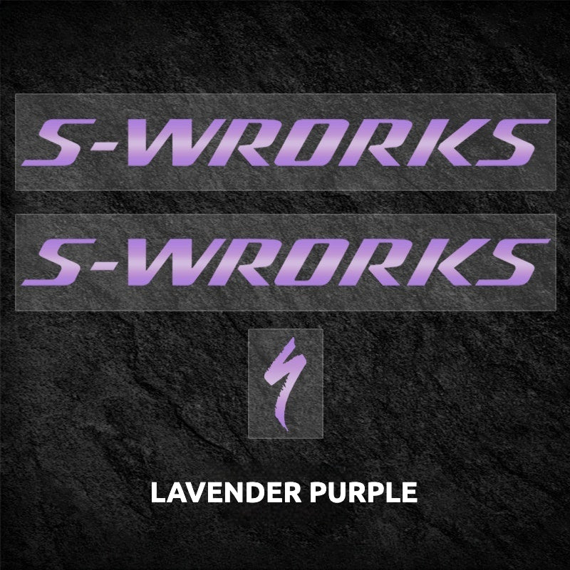 S-Works Evade 3 Helmet Decal Sticker Kit for Specialized Road Bike Helmet Logo Color Change