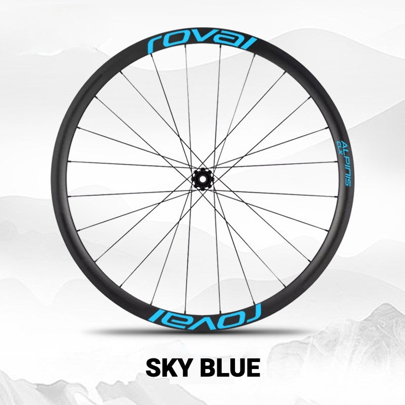 Roval Alpinist Carbon Wheel Decals | Custom Logo Color Change Stickers for Specialized Wheels