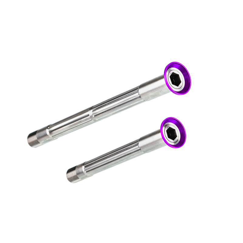 Chaser Ultralight Titanium Thru Axle Set | For SEKA Spear & Exceed Road Bikes (34g)