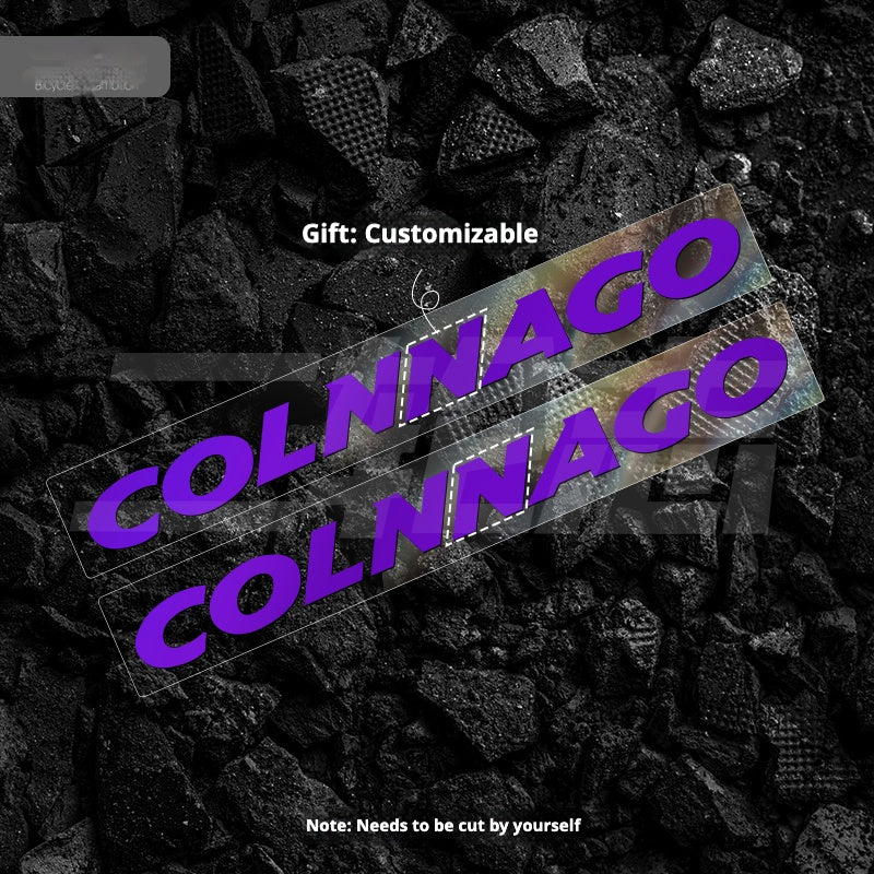 Colnago V4RS Road Bike Frame Logo Decal – Down Tube Color Change Sticker