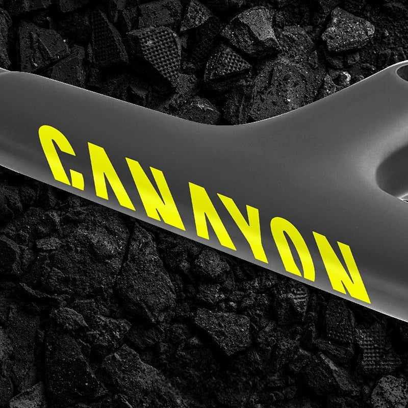 Road Bike Frame Decal Kit | Down Tube Decals ×2 + Integrated Handlebar Decal | Compatible with Canyon Aeroad CFR / CF SLX / CF SLX 8