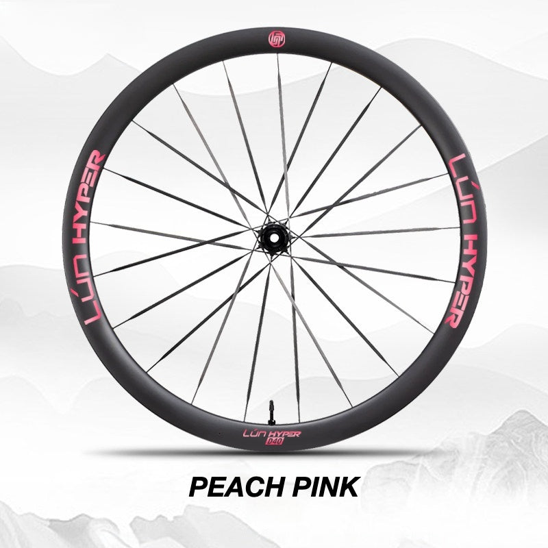 Infinity Logo Decals for Lún HYPER 5 D40 Gen 5 Wheelset | Waterproof Rim Overlay Stickers(Complete Decal Set for Two Wheels + Spare Decals Included)