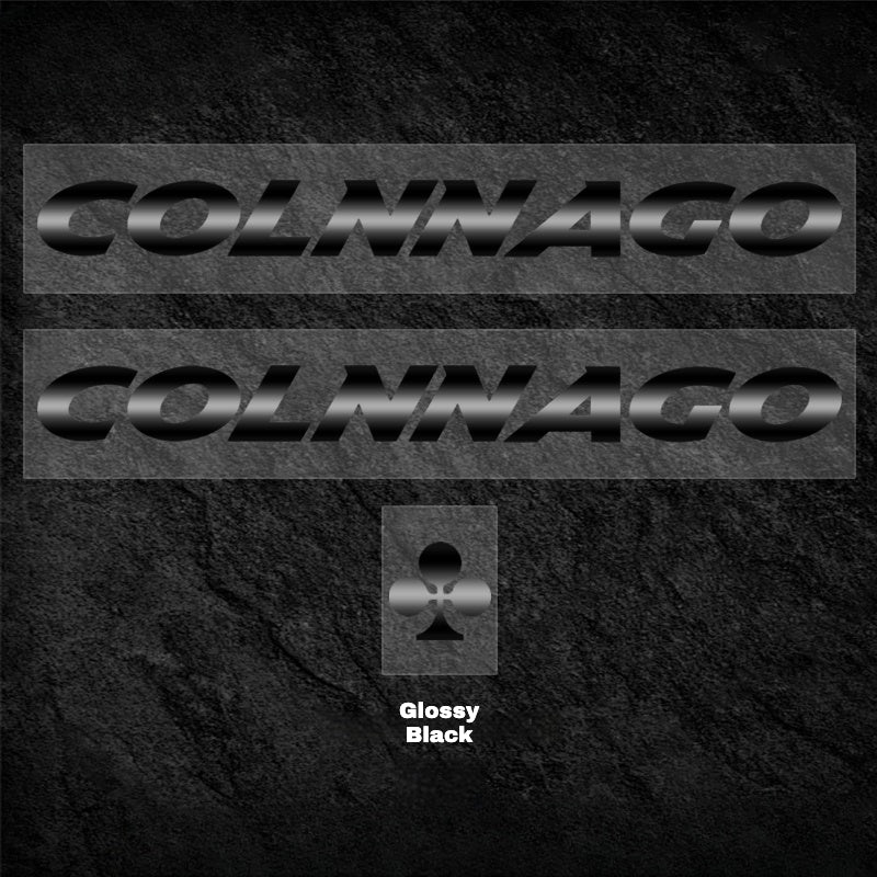 Colnago Y1RS Down Tube Logo Color Decal|Waterproof & UV Resistant|Custom Options Available