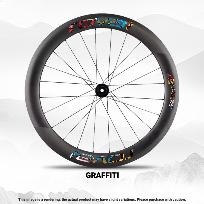 ROVAL RAPIDE CLX II Logo Color Change Sticker | Waterproof | Full Set for Two Wheels + Backup Included