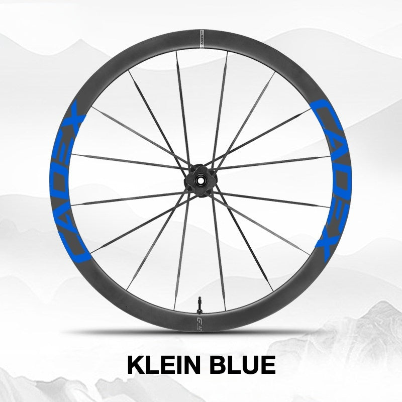 Cadex MAX 40 Wheel Decal Sticker Kit – Logo Cover & Color Customization