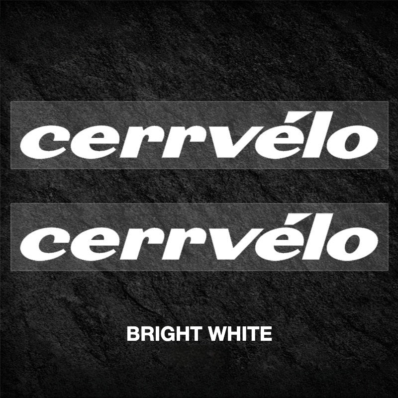 Custom OEM Logo Decals for 2026 Cervélo S5 Road Bike Frame | Waterproof Overlay Stickers