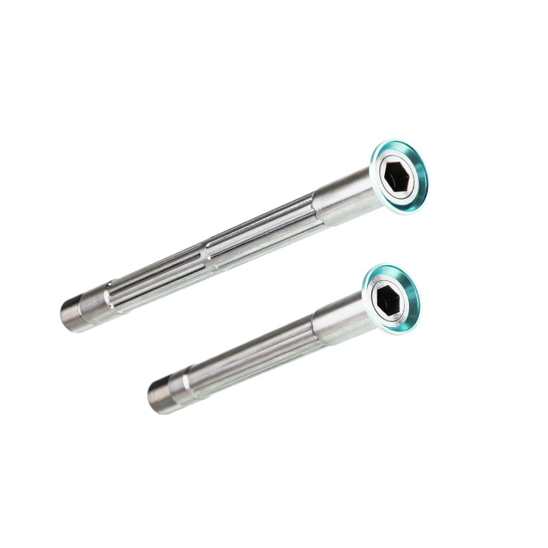 Chaser Ultralight Titanium Thru Axle Set | For SEKA Spear & Exceed Road Bikes (34g)