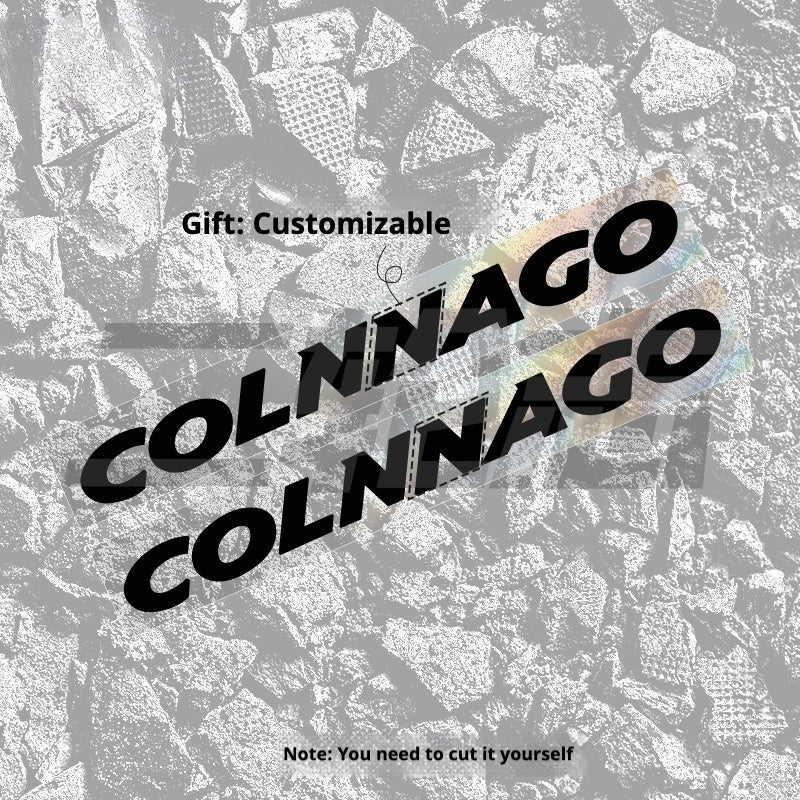 Colnago V4RS Road Bike Frame Logo Decal – Down Tube Color Change Sticker