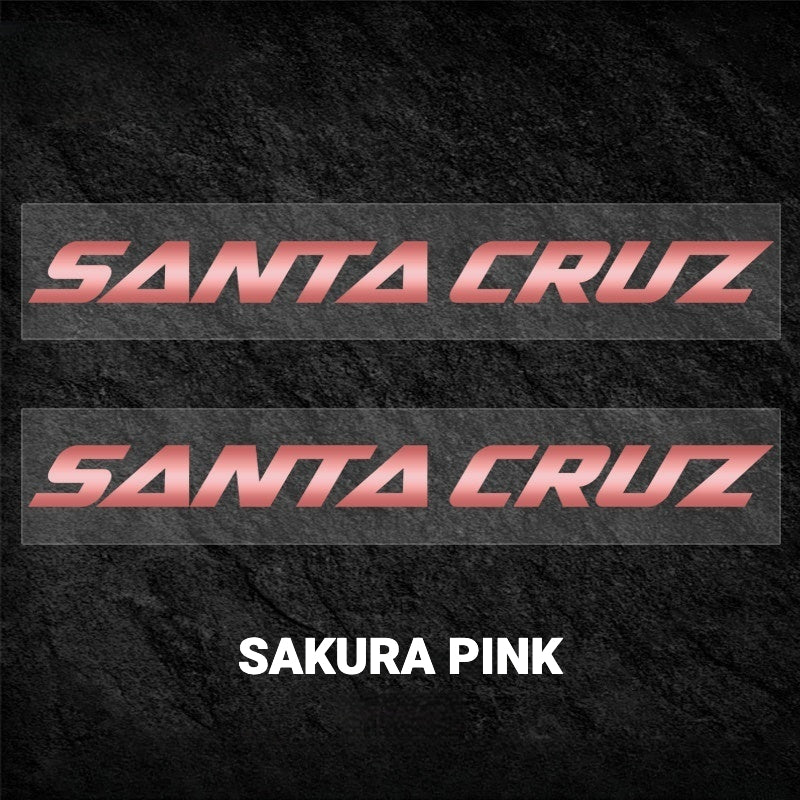 SANTA CRUZ 5010 Frame Logo Decal Kit | Custom Color Change Trail MTB Sticker