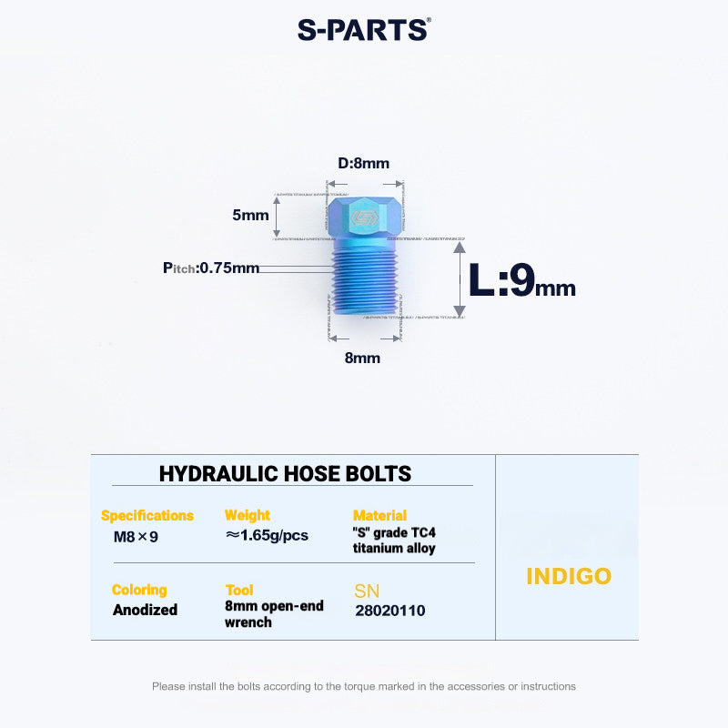 Shimano Dura-Ace R9270 Titanium Disc Brake Bolt Kit