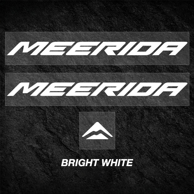 Custom OEM Logo Decals for Merida Reacto 700 Road Bike Frame | Waterproof Overlay Stickers