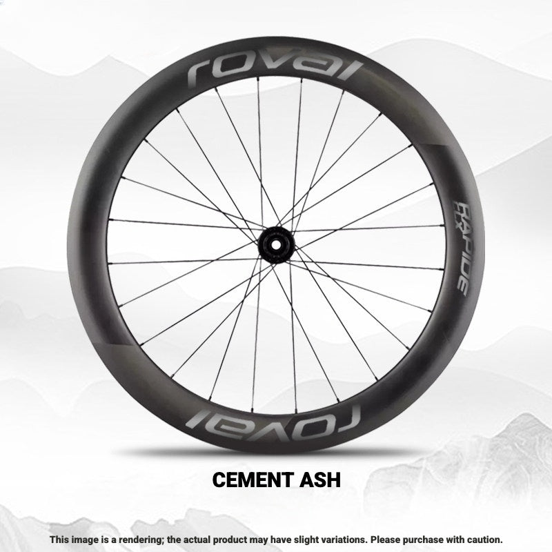 ROVAL RAPIDE CLX II Logo Color Change Sticker | Waterproof | Full Set for Two Wheels + Backup Included