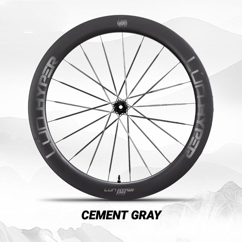 Infinity Logo Decals for Lún HYPER 5 D60 Gen 5 Wheelset | Waterproof Rim Overlay Stickers(Complete Decal Set for Two Wheels + Spare Decals Included)