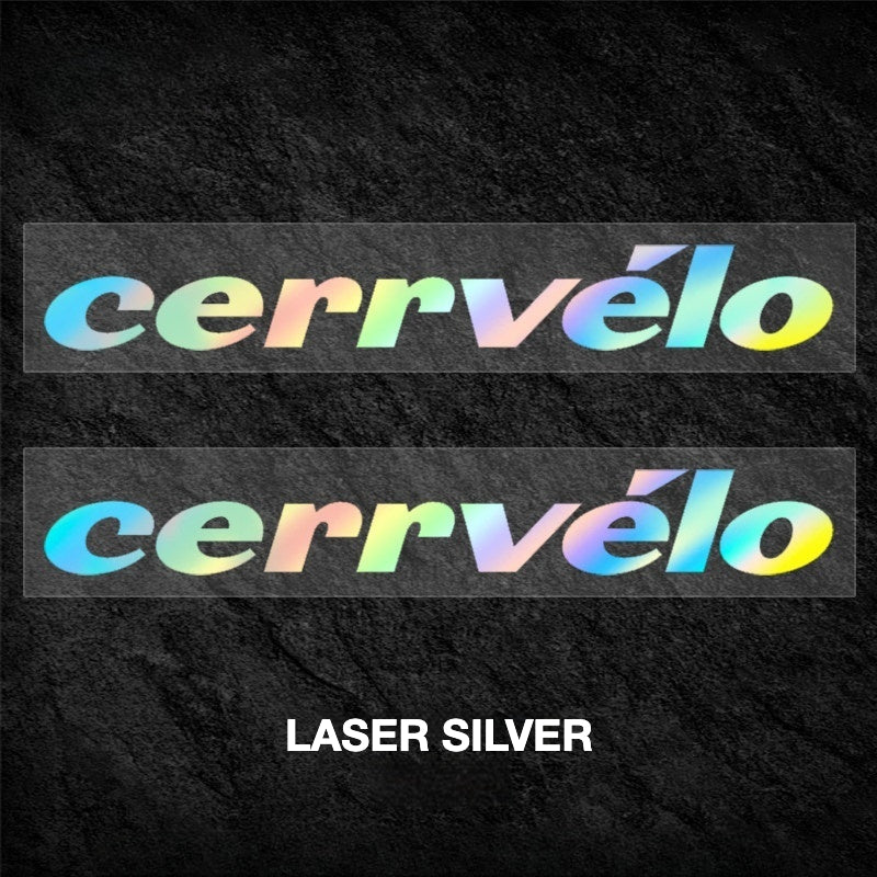 Custom OEM Logo Decals for 2026 Cervélo S5 Road Bike Frame | Waterproof Overlay Stickers