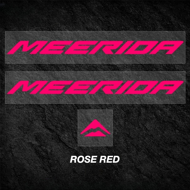 Custom OEM Logo Decals for Merida Reacto 700 Road Bike Frame | Waterproof Overlay Stickers