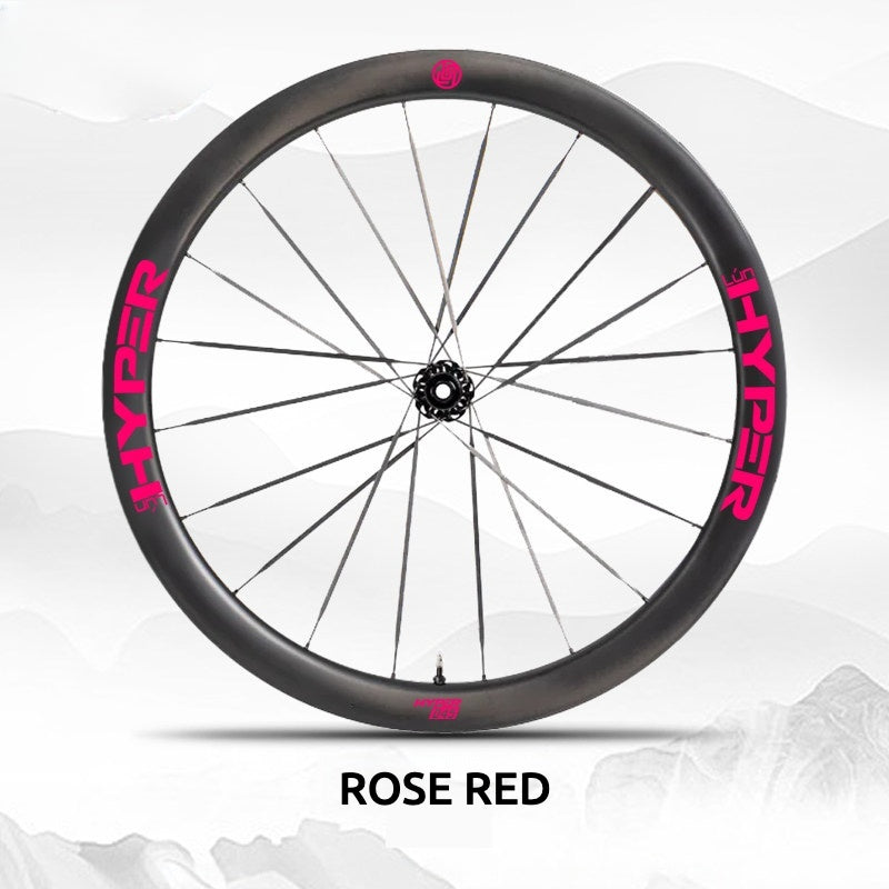 Infinity Logo Decals for Lún HYPER 3 D45 Gen 3 Wheelset | Waterproof Rim Overlay Stickers(Complete Decal Set for Two Wheels + Spare Decals Included)