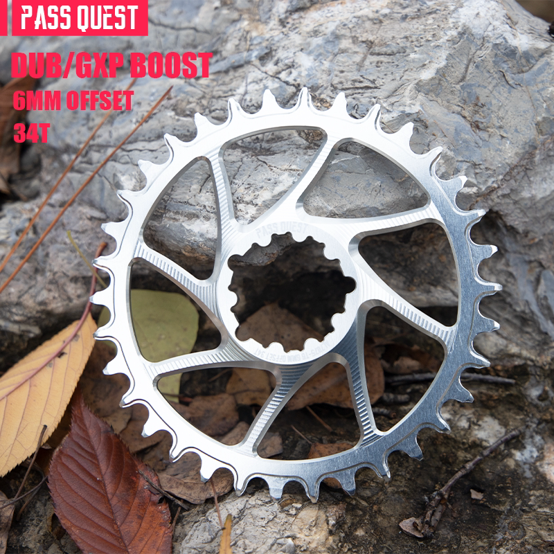 PASS QUEST SRAM 3-Bolt Direct-Mount Narrow-Wide Chainring | GXP DUB | 3mm / 6mm Offset