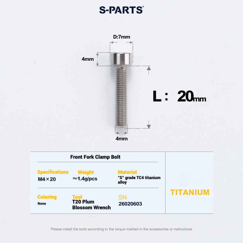 Cervélo S5 Titanium Bolt Kit – Full Frame Lightweight Upgrade Set | CNC TC4 Ti Bolts for Cervélo S5