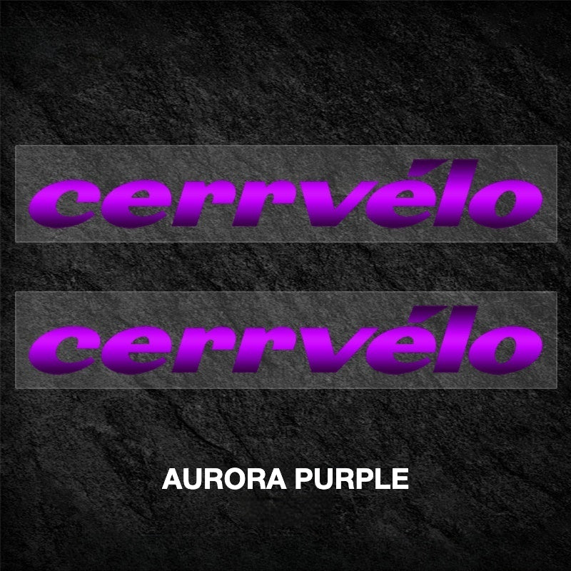 Custom OEM Logo Decals for 2026 Cervélo S5 Road Bike Frame | Waterproof Overlay Stickers