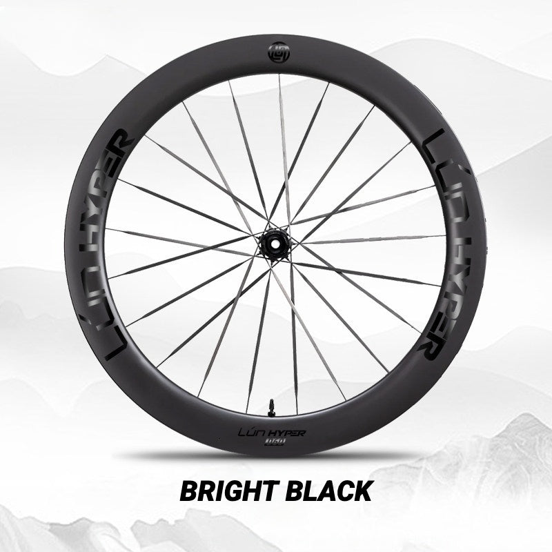 Infinity Logo Decals for Lún HYPER 5 D60 Gen 5 Wheelset | Waterproof Rim Overlay Stickers(Complete Decal Set for Two Wheels + Spare Decals Included)