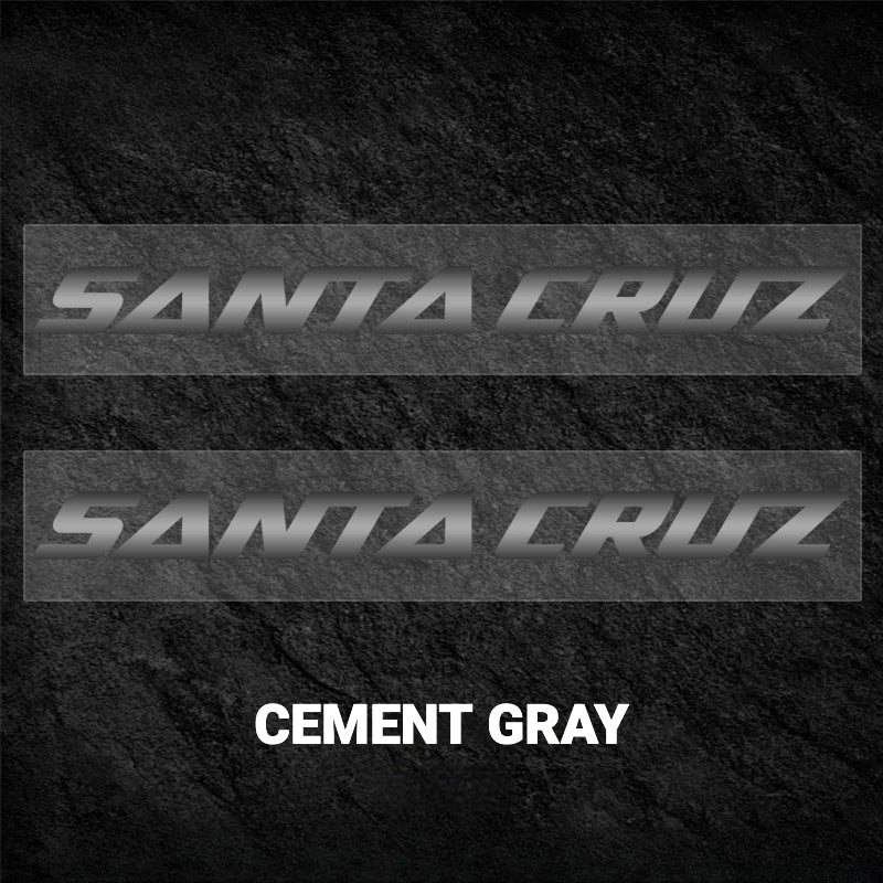 SANTA CRUZ 5010 Frame Logo Decal Kit | Custom Color Change Trail MTB Sticker