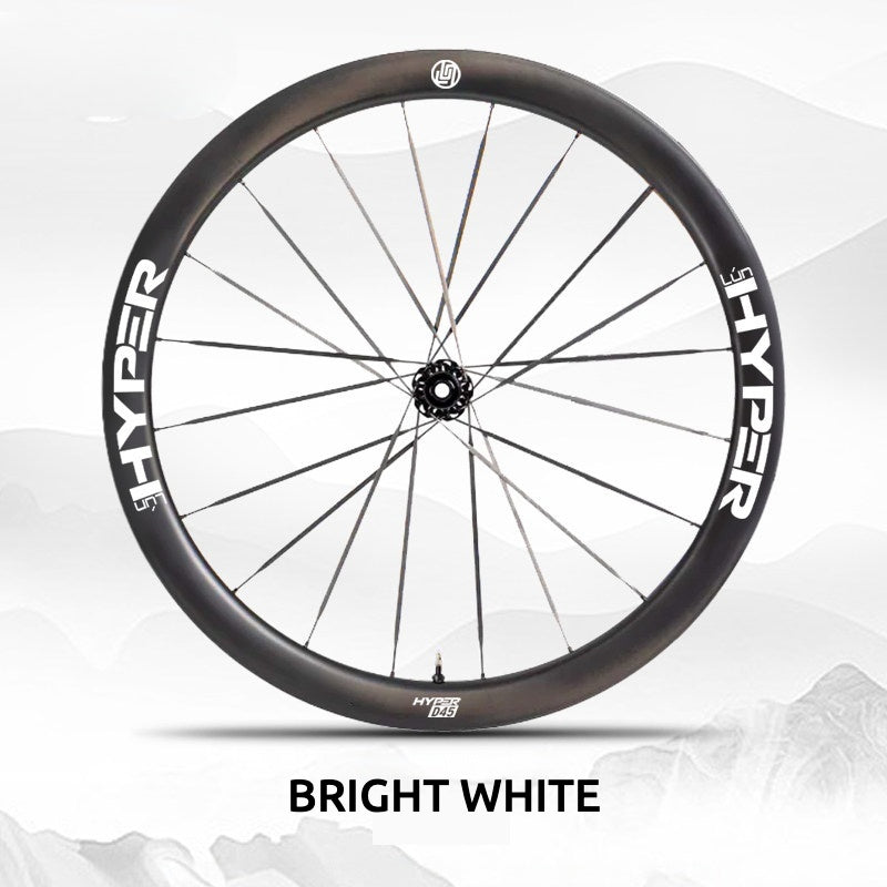 Infinity Logo Decals for Lún HYPER 3 D45 Gen 3 Wheelset | Waterproof Rim Overlay Stickers(Complete Decal Set for Two Wheels + Spare Decals Included)