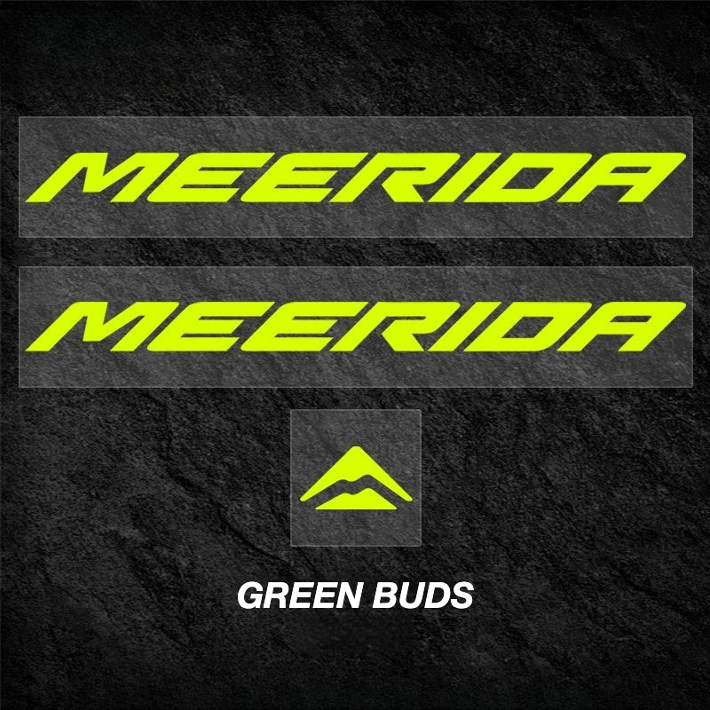 Custom OEM Logo Decals for Merida Reacto 700 Road Bike Frame | Waterproof Overlay Stickers
