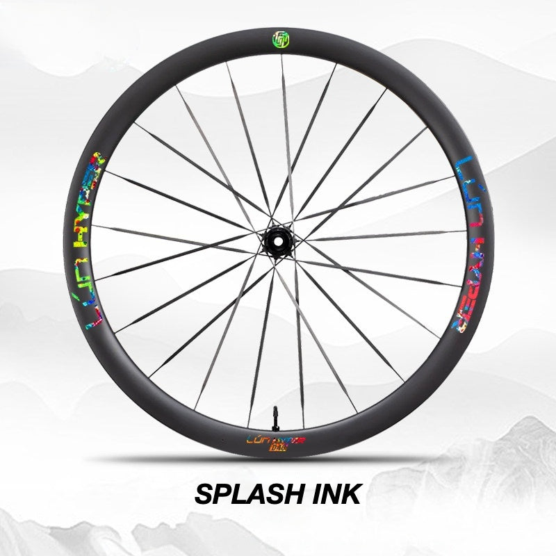 Infinity Logo Decals for Lún HYPER 5 D40 Gen 5 Wheelset | Waterproof Rim Overlay Stickers(Complete Decal Set for Two Wheels + Spare Decals Included)